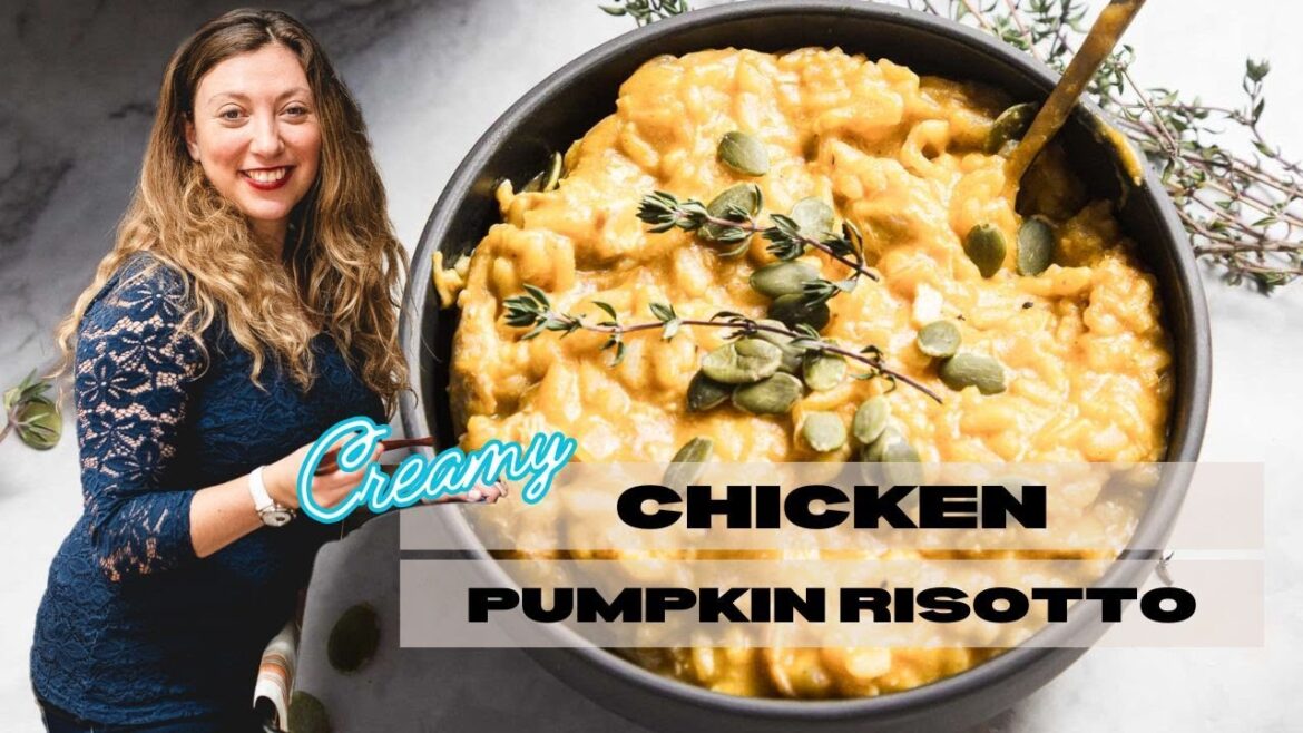 How to make chicken pumpkin risotto in under an hour | At the Immigrant's Table
