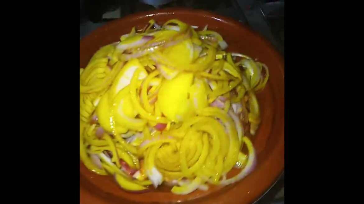 كيفية التحضير الطاجن المغربي من الاول إلى الاخير #morocco food