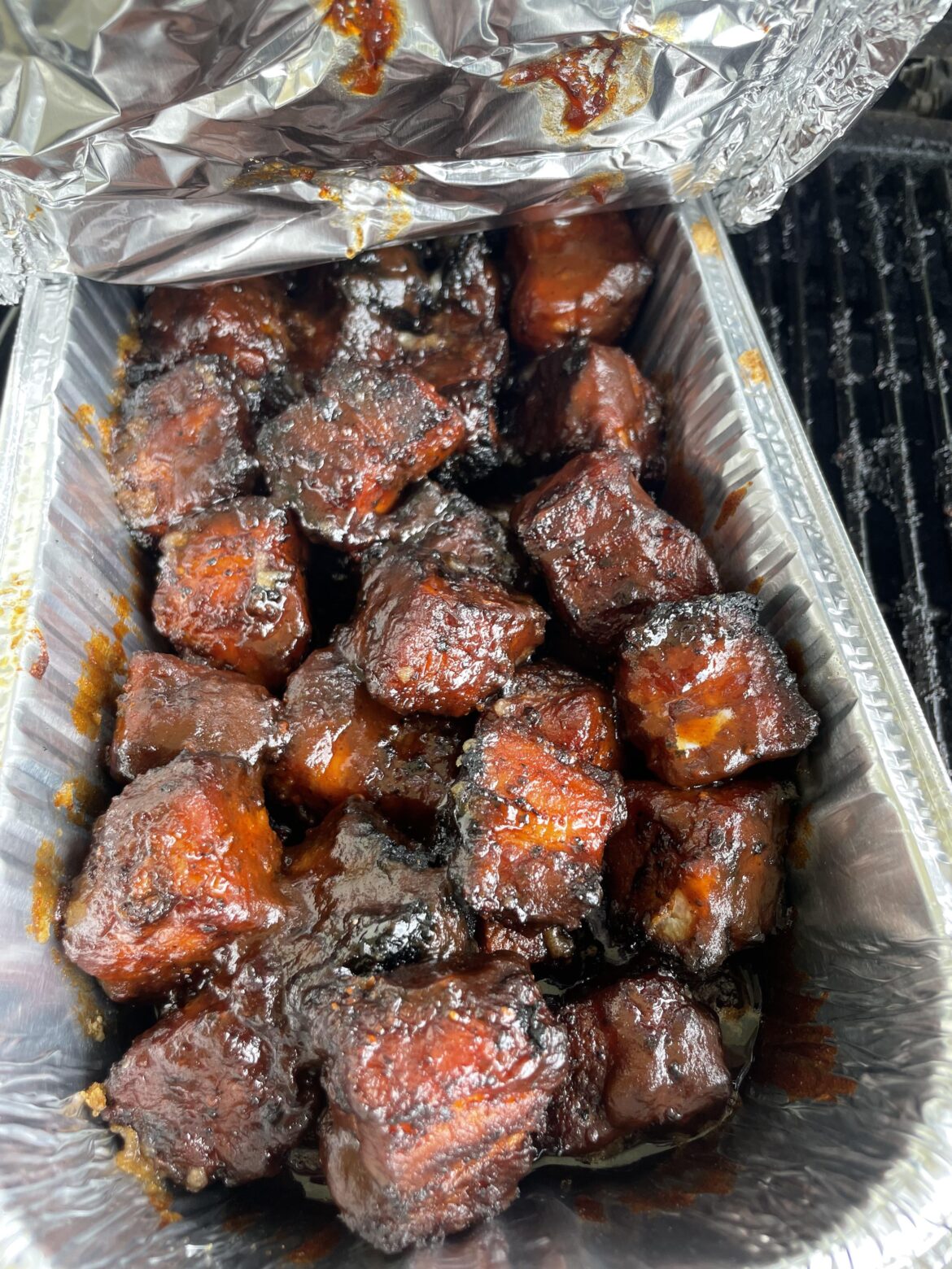 Pork belly burnt ends