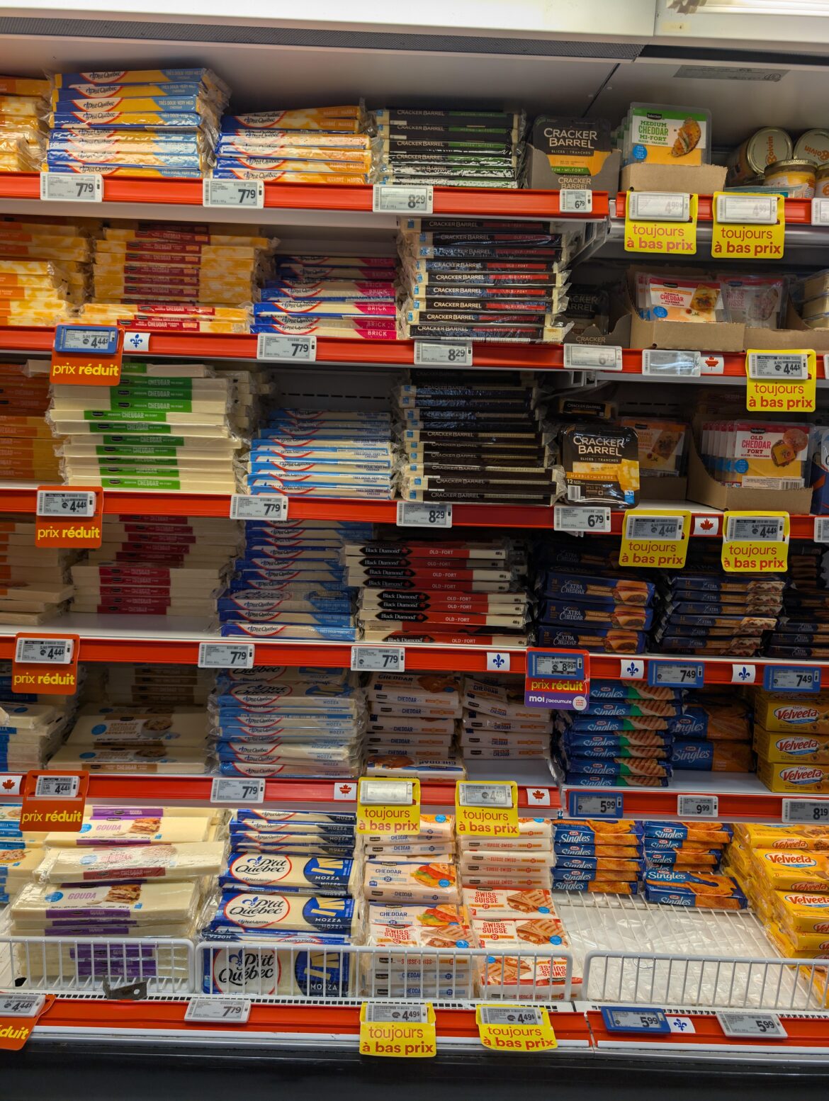 Are processed cheese prices creeping too close to real cheese?