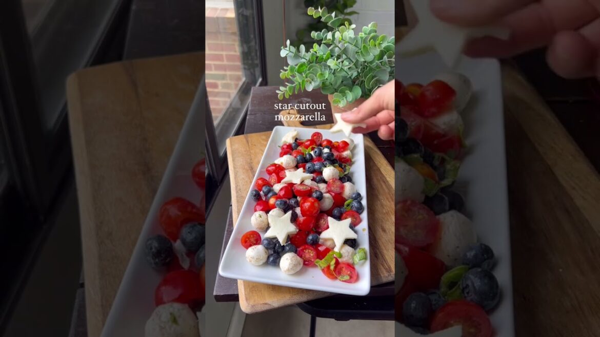 The easiest Fourth of July appetizer #viralshorts #foodie #foodlover #recipe #shortrecipe