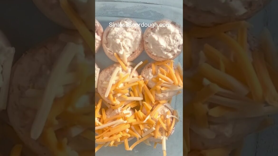 How To Make Cheddar Stuffed Mushroom Csps