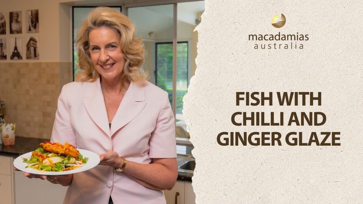 Fish with Chilli and Ginger Glaze Fish with Chilli and Ginger Glaze