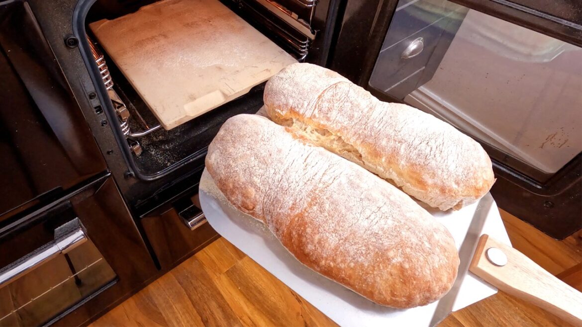 Stonebaked Ciabatta Bread: The quick n easy version