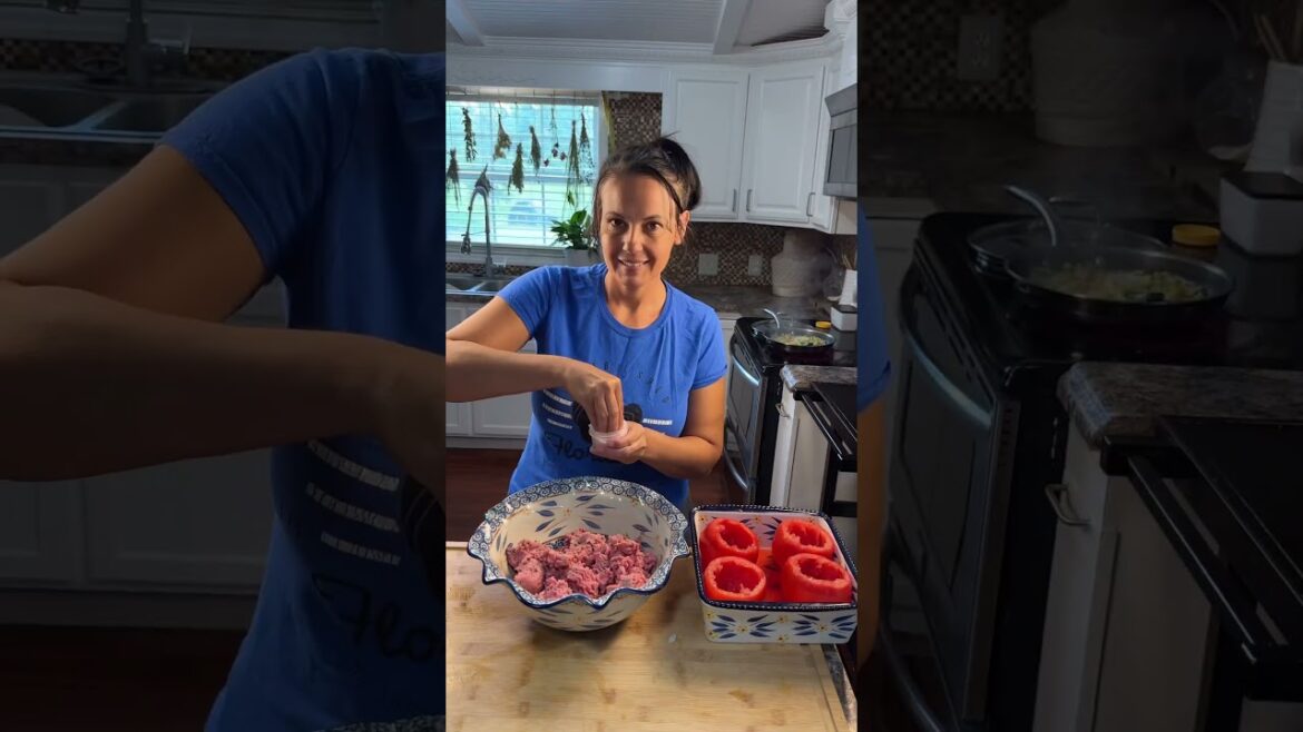 Stuffed tomatoes #tomato #tomatorecipe #stuffedtomato #easyrecipe