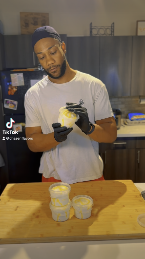 Vanilla Bean Lemon Curd Ice Cream