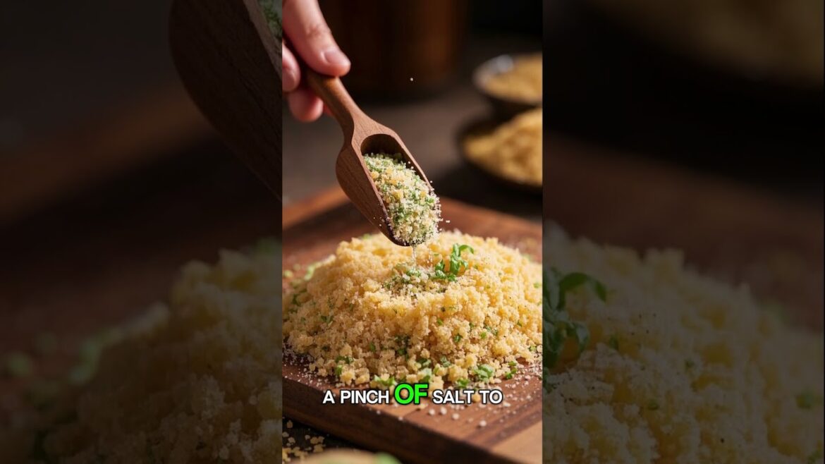 "Next-Level Crunch: Flavored Panko / Bread Crumb Ideas You Need to Try! #Shorts"