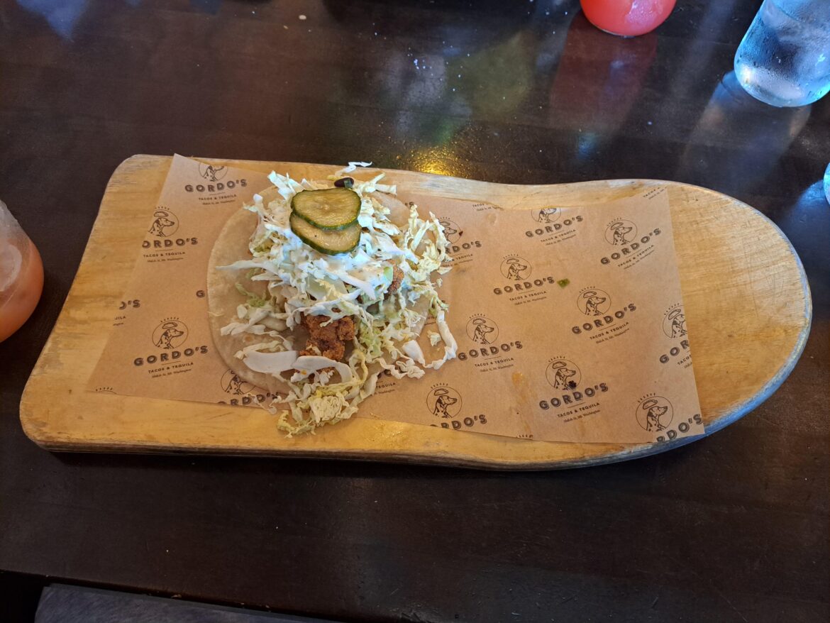 Best tacos I've ever had, easily. I guess the half skateboard was also necessary.