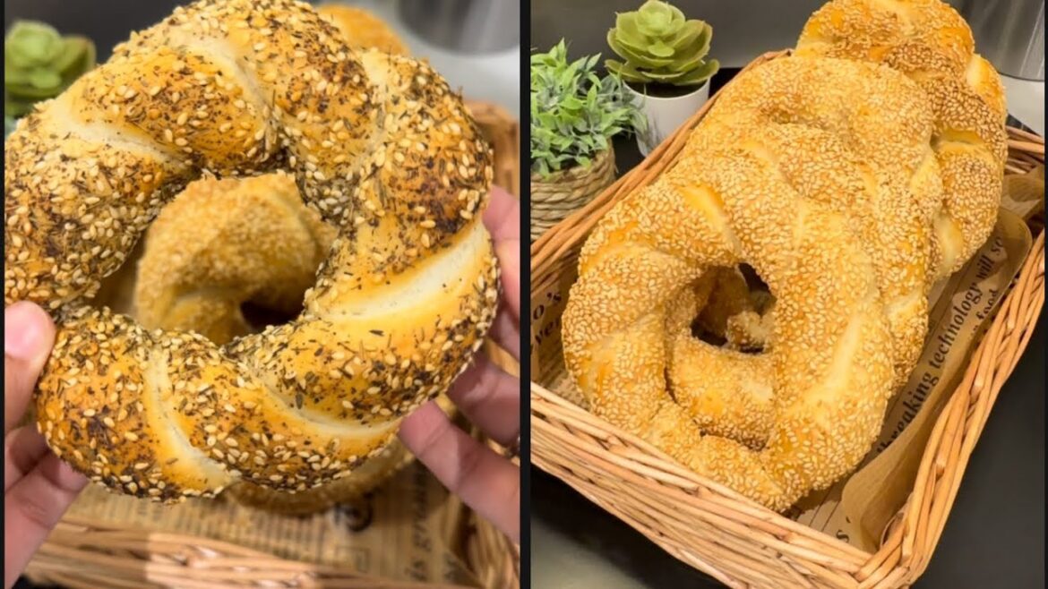 SIMIT (Turkish Bagel) Recipe || Perfect Turkish Street Style Bread || How to Make SIMIT At home SIMIT (Turkish Bagel) Recipe || Perfect Turkish Street Style Bread || How to Make SIMIT At home