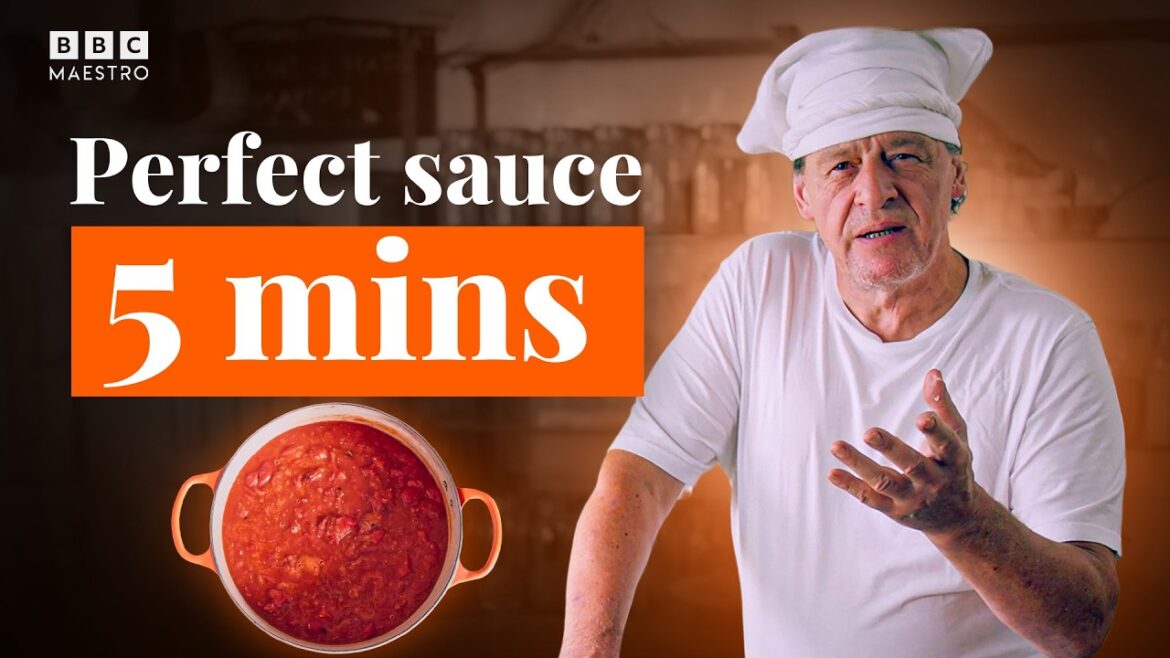 The SECRET to fresh tomato sauce with Marco Pierre White | Meet your Maestro | BBC Maestro The SECRET to fresh tomato sauce with Marco Pierre White | Meet your Maestro | BBC Maestro
