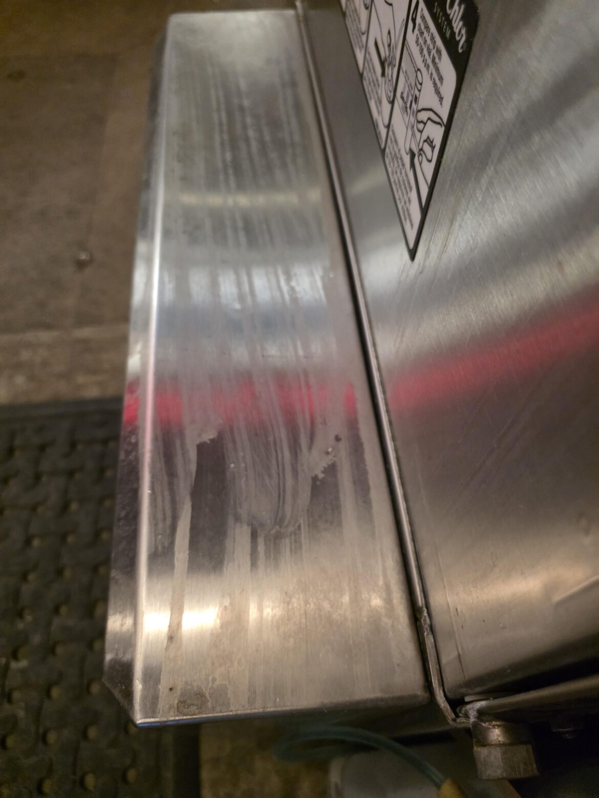 "Why do you go through so many rags? I can get through my whole shift with just one."