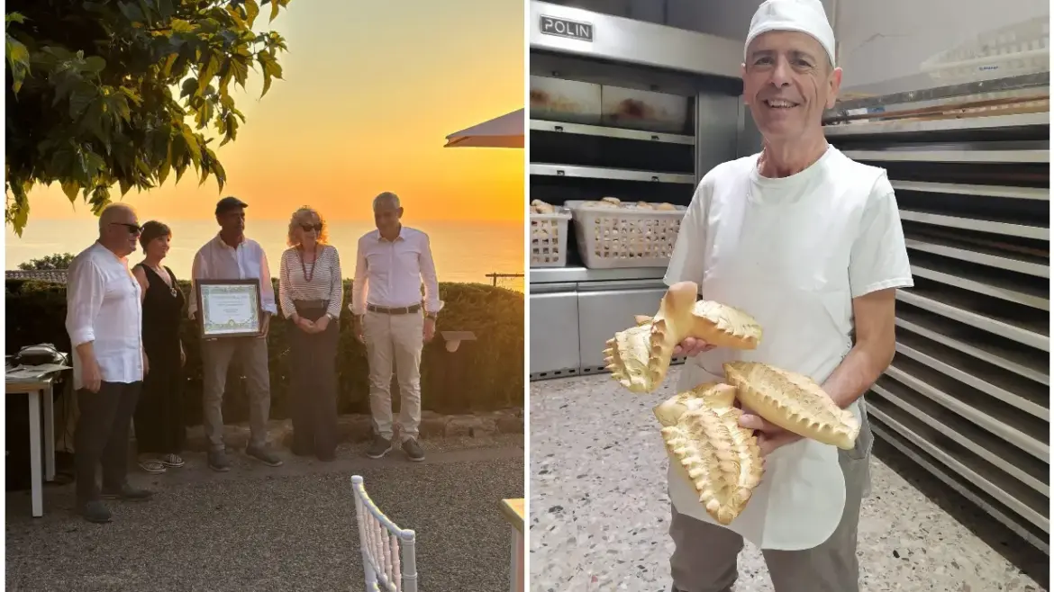 The bread awarded by the Italian Academy of Cuisine is from Cherchi The bread awarded by the Italian Academy of Cuisine is from Cherchi