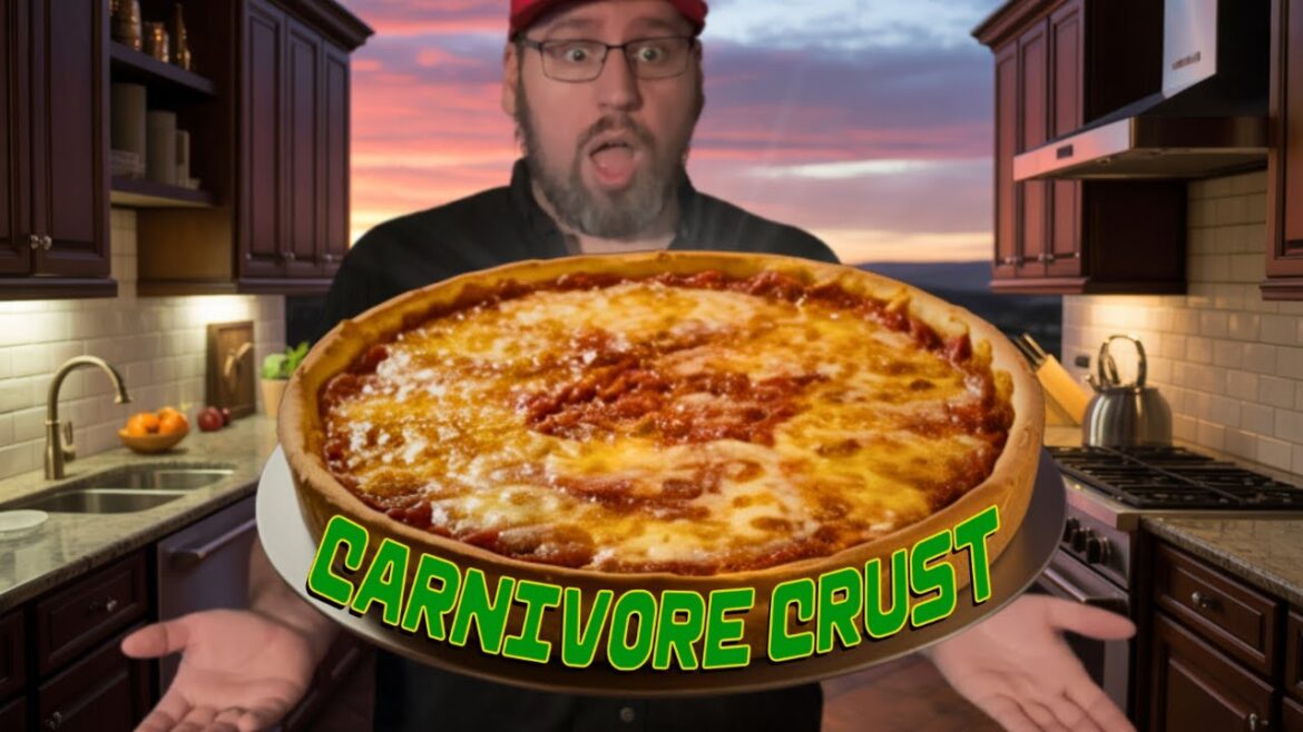 You’ve Never Seen Pizza Like This | Carnivore Deep Dish Crust!