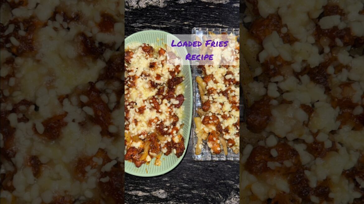 |Loaded Fries Recipe| #loadedfries #recipe #shorts #stepbystep #delicious #shortvideo #shortsfeed
