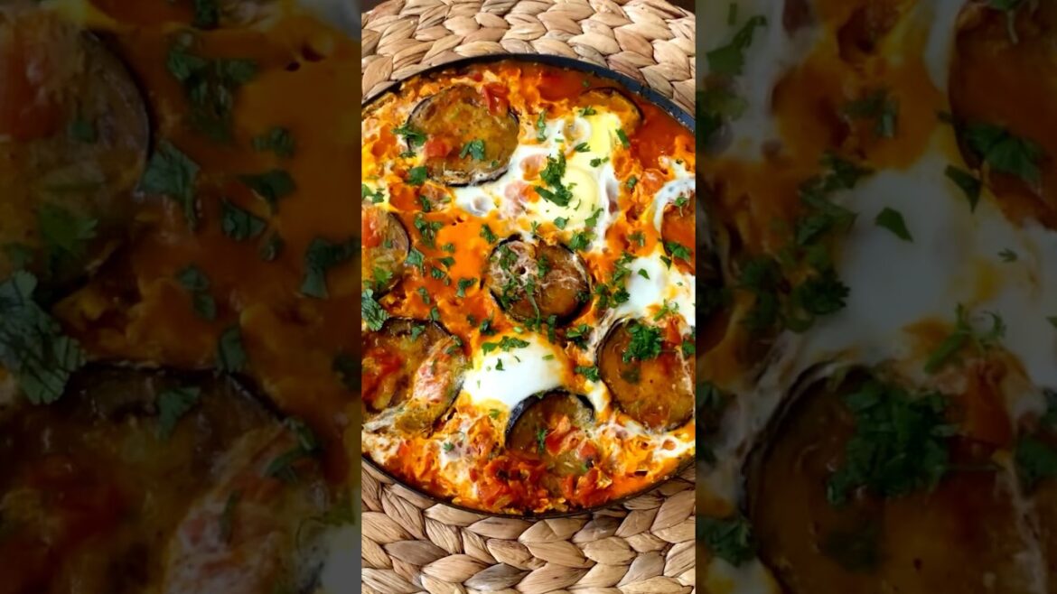 Everyone loved this eggplant dish! A simple, delicious, and economical recipe! #food #cooking