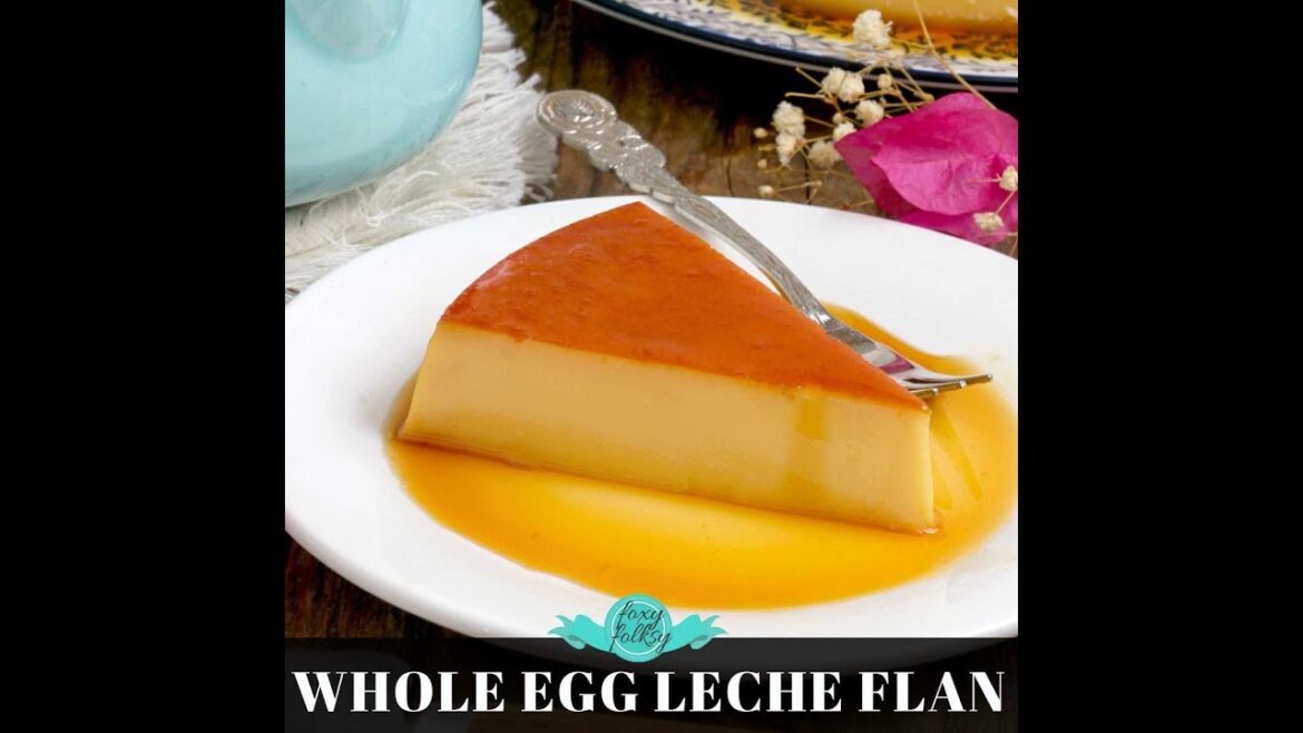 Whole-Egg Leche Flan Recipe | No-Waste, Creamy Filipino Dessert! Whole-Egg Leche Flan Recipe | No-Waste, Creamy Filipino Dessert!