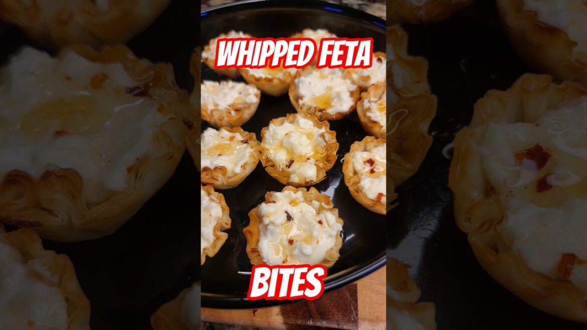 Whipped Feta Bites