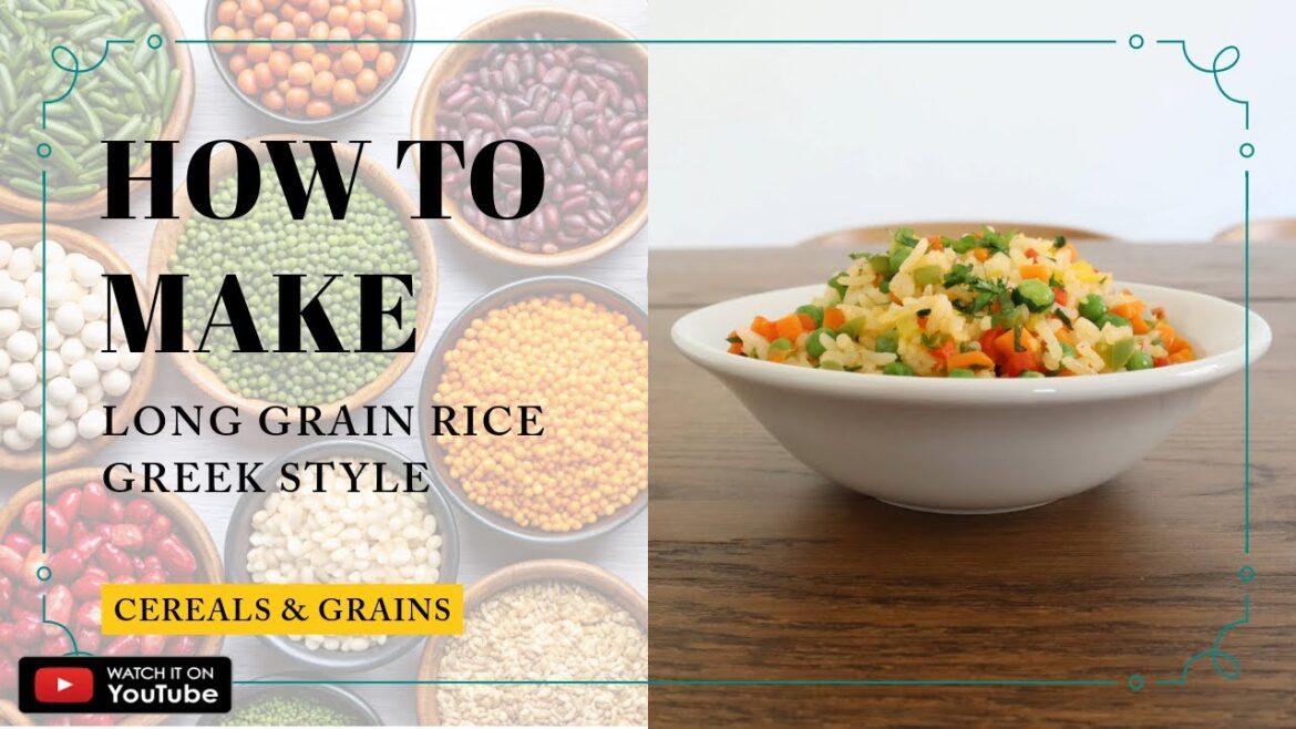How to Make Long Grain Rice Greek Style