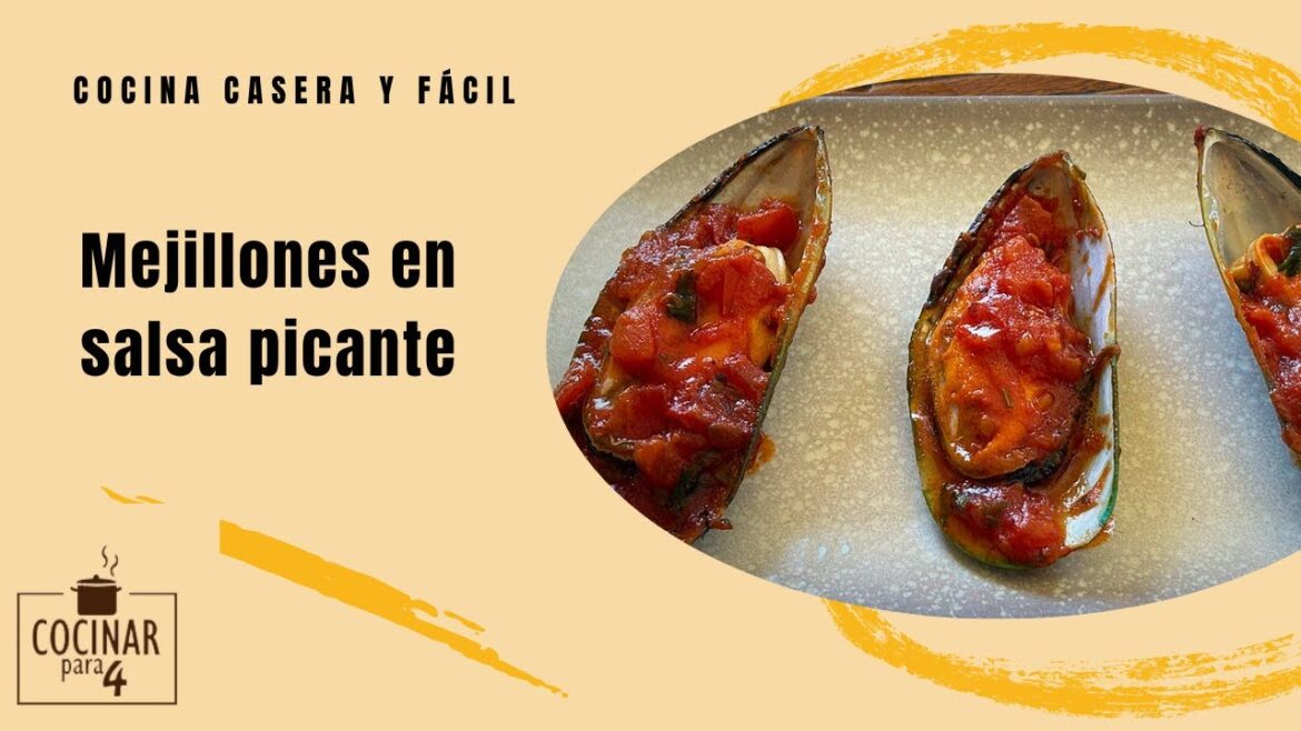 Mejillones en salsa picante