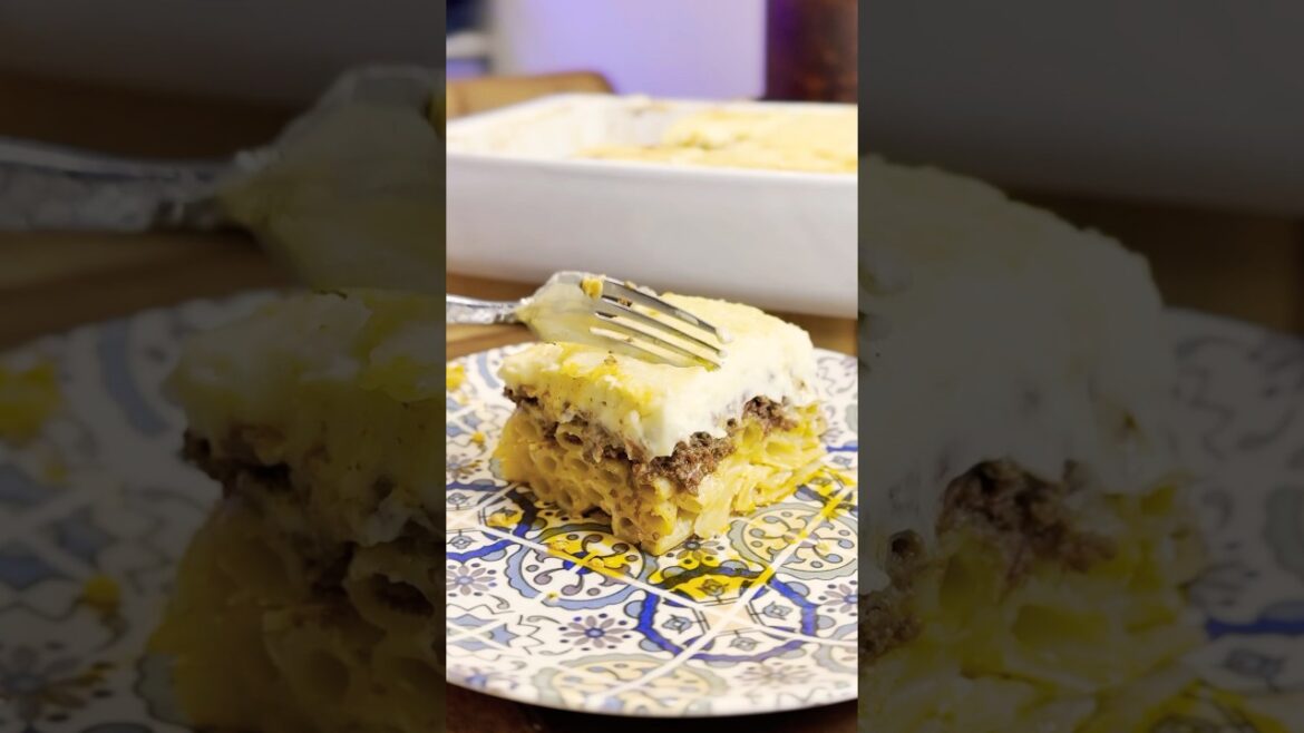 Grcki Pastitsio!