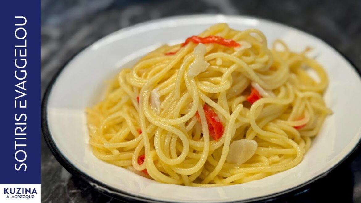 Σκορδομακάρονα (aglio e olio) | Sotiris Evaggelou