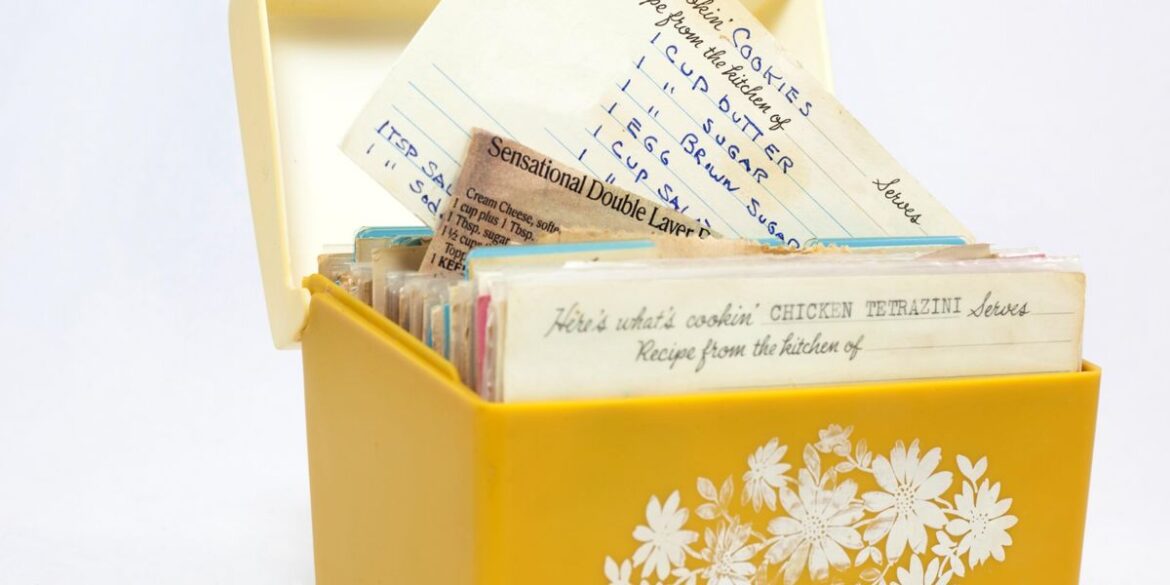 The joy of family recipes