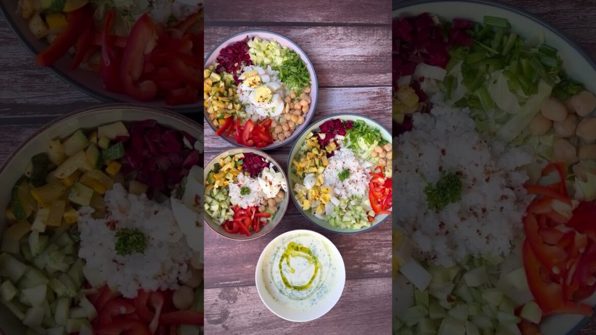 | Greek Dip | Salad Bowl | Tzatziki | Breakfast bowl | Breakfastideas | millets | Eggs |