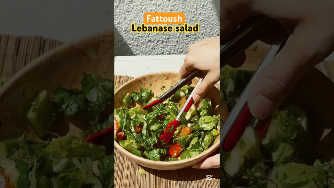 Fattoush salad: A taste of Lebanon  salad  in every bite