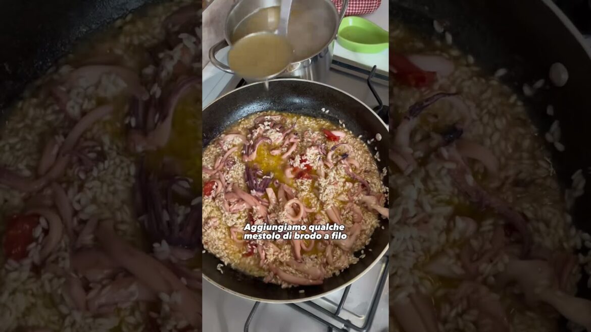 Risotto alla pescatora fatto in casa #cucinaitaliana #ricettatradizionale Risotto alla pescatora fatto in casa #cucinaitaliana #ricettatradizionale