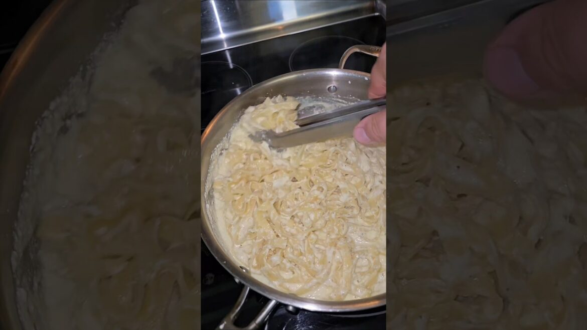 Non Authentic Fettuccine Alfredo