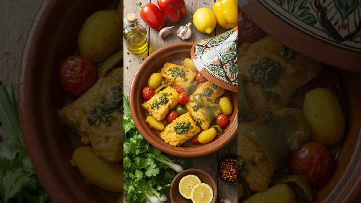 6  Moroccan Fish Chermoula Tagine #moroccanfood #chefchaouen #eating #الطبخ_المغربي #food 6  Moroccan Fish Chermoula Tagine #moroccanfood #chefchaouen #eating #الطبخ_المغربي #food