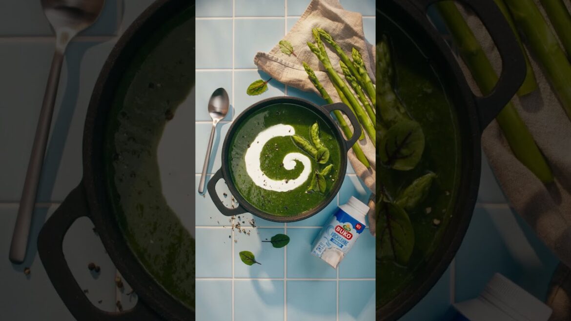 Arla Buko® Asparagus Soup  #cooking #food