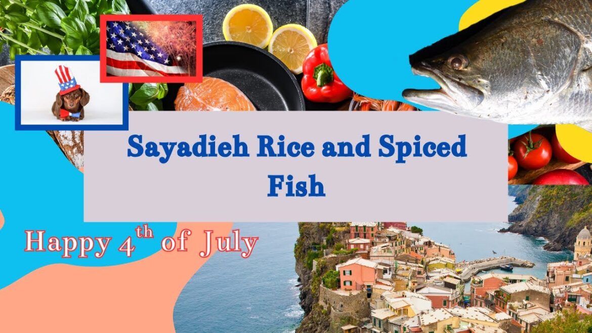 How to make Sayadieh Spiced Fish with Rice, a traditional dish from Lebanon