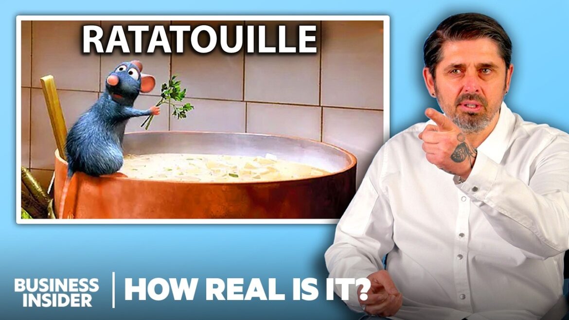 French Chef Rates 'Ratatouille' Cooking Scenes For Realism | How Real Is It? | Insider