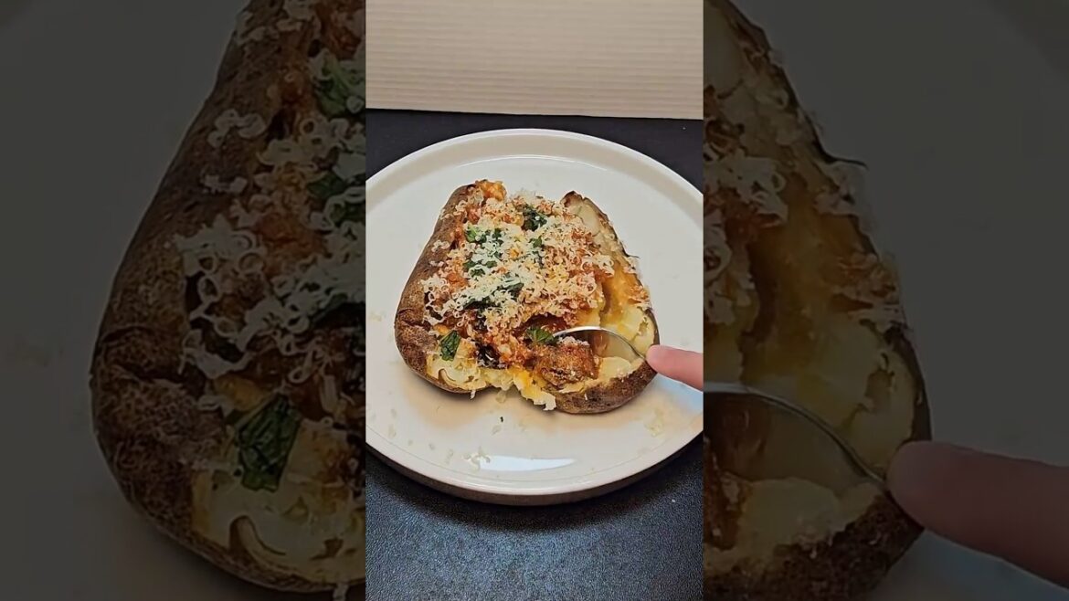 MEATBALLS WITH BAKED POTATO (Uzbek Kofta Bola with Baked Potato”)