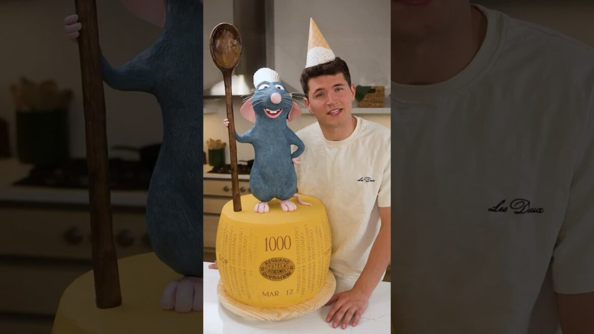 Ratatouille Birthday Cake
