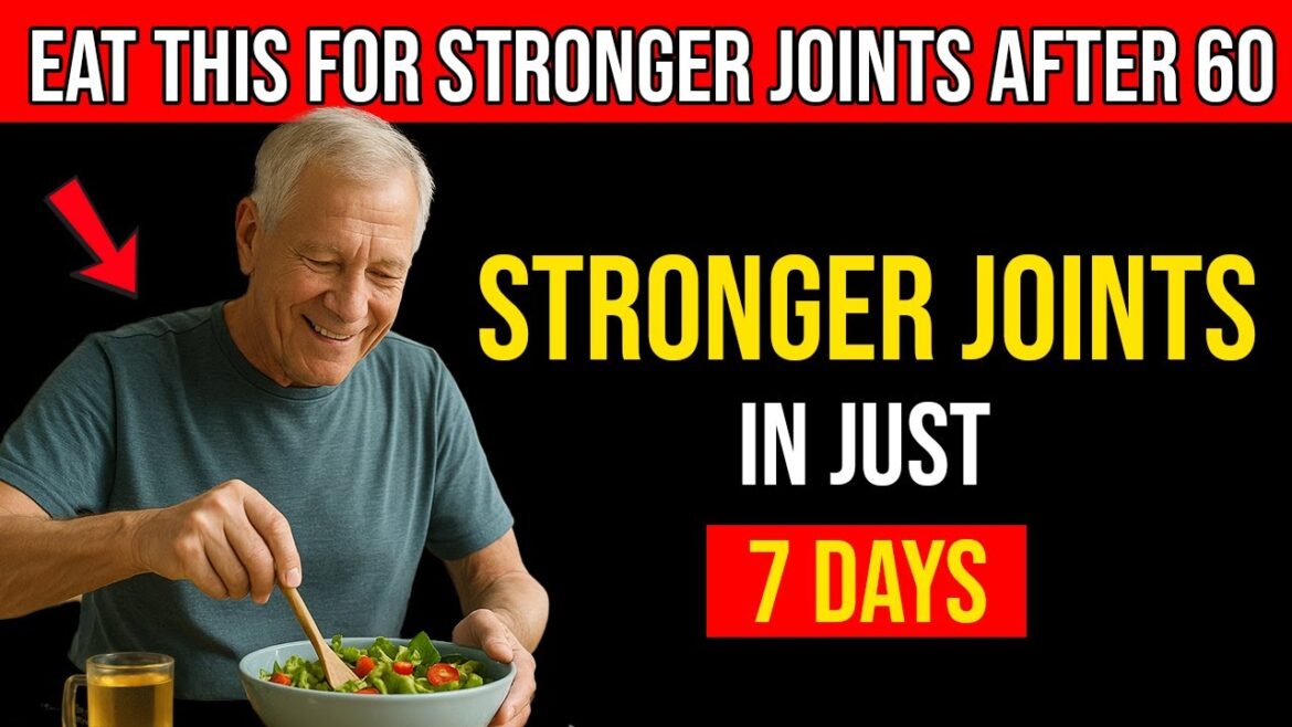 SENIOR: One Week Meal Plan for Healthier Joints After 60 SENIOR: One Week Meal Plan for Healthier Joints After 60