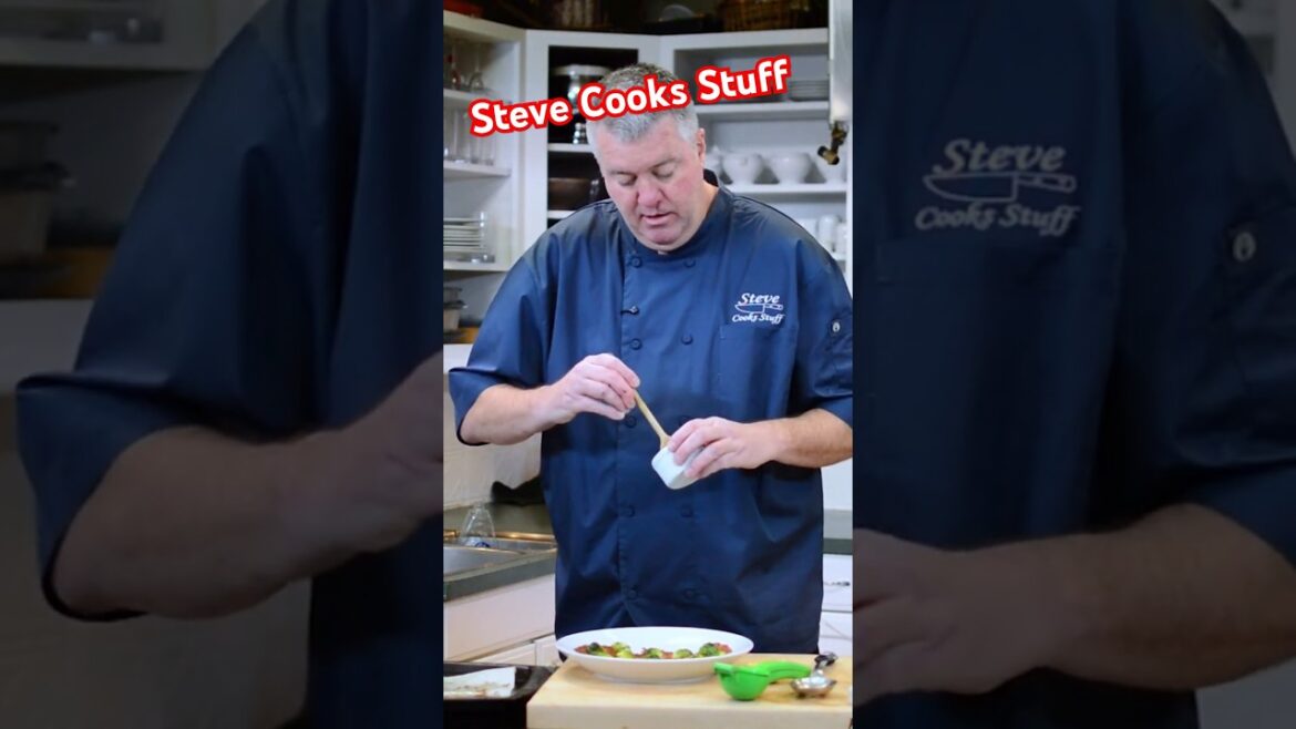 Crispy Brussels Sprouts Cheese Bites | Easy, Cheesy & Addictive Snack Recipe!  #cooking #SteveCooks