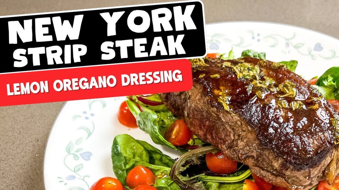 Delicious New York Strip Steak with Italian Lemon Oregano Marinade! Family Recipe Delicious New York Strip Steak with Italian Lemon Oregano Marinade! Family Recipe