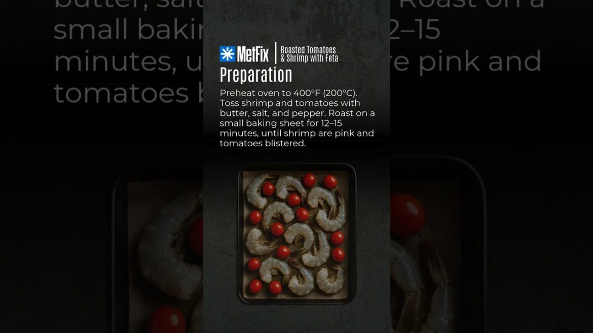 Roasted Tomatoes & Shrimp with Feta Roasted Tomatoes & Shrimp with Feta