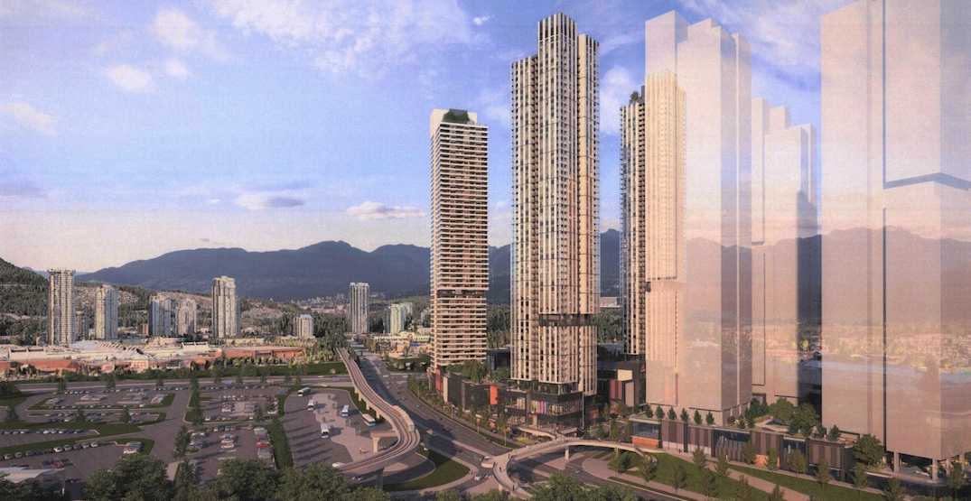 tricity central marcon quadreal property group 2954-2976 Pheasant Street 2960-2968 Christmas Way 2950 Lougheed Highway coquitlam