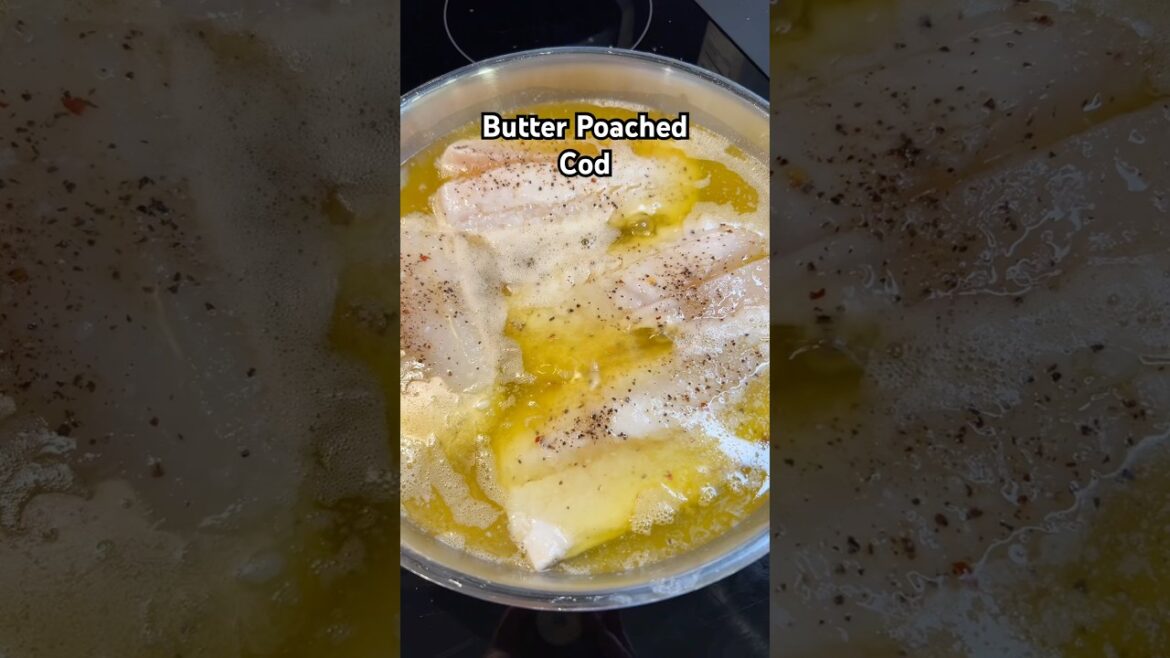 Butter Poached Cod Recipe! #cod #fish #fishrecipe #cookingshorts #recipe #dinnerideas #lobster #food Butter Poached Cod Recipe! #cod #fish #fishrecipe #cookingshorts #recipe #dinnerideas #lobster #food