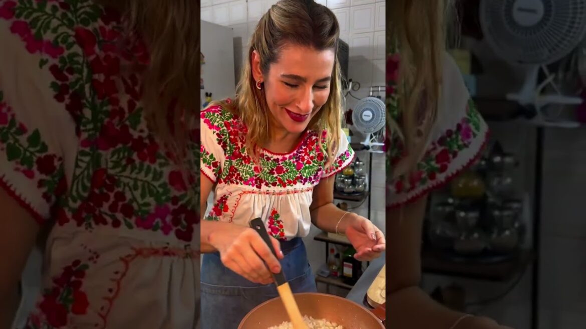 Receita de risoto de gorgonzola com figos e castanha de caju da Embaixadora Paganini Miau Caldas