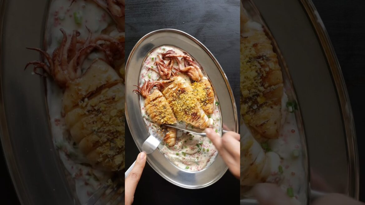 Calamar au beurre blanc