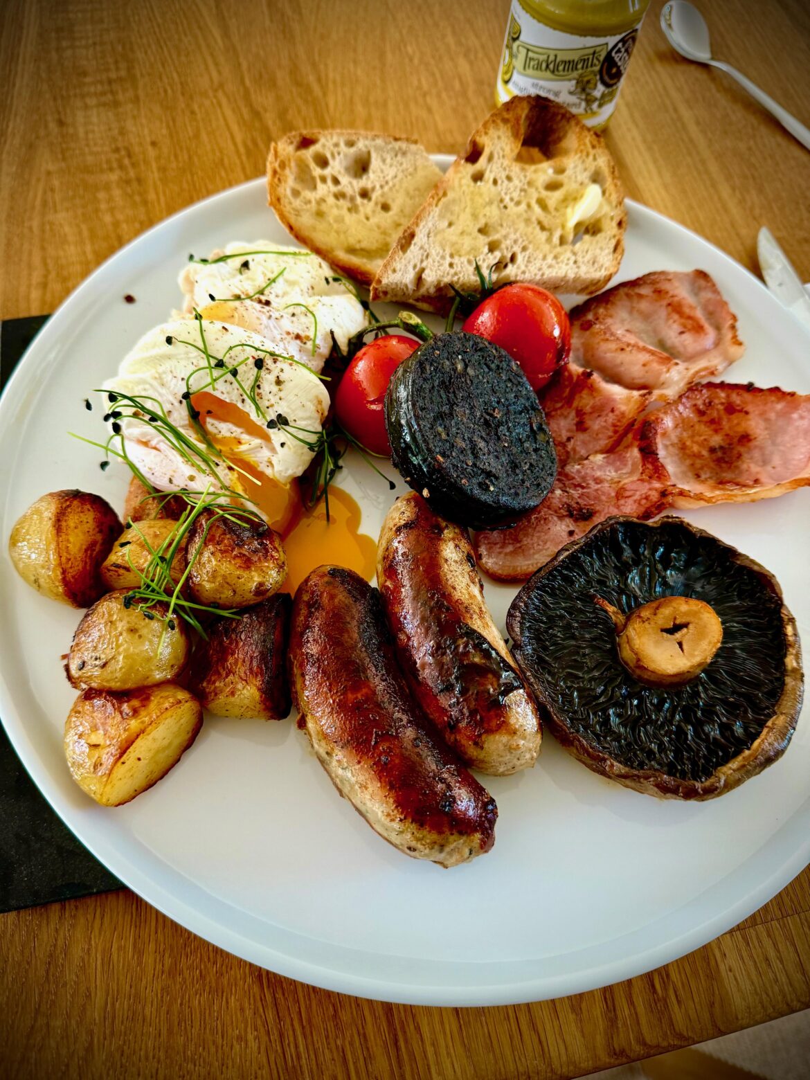Family Breakfast at Home.