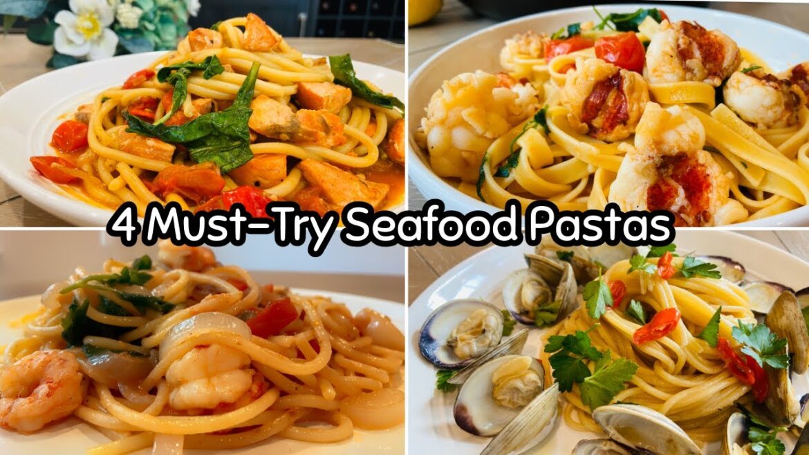 4 Easy and Delicious Seafood Pasta Recipes to Try Tonight
