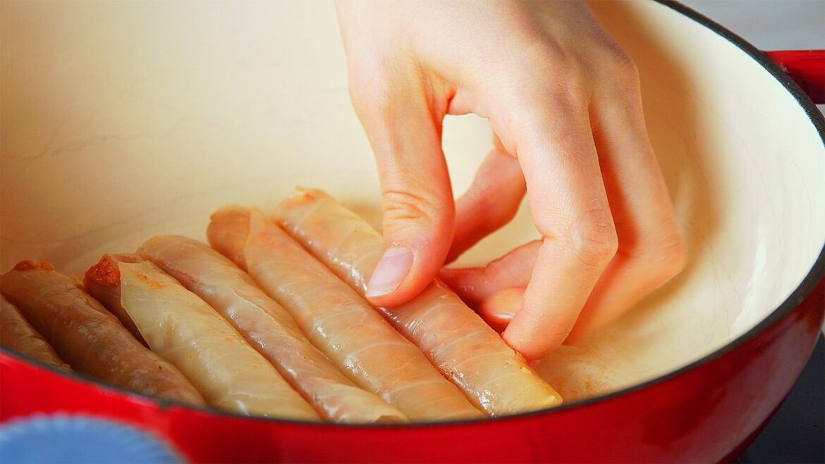 Turkish Cabbage Rolls With Ground Beef | Lahana Sarma Is The Ultimate Comfort Food!