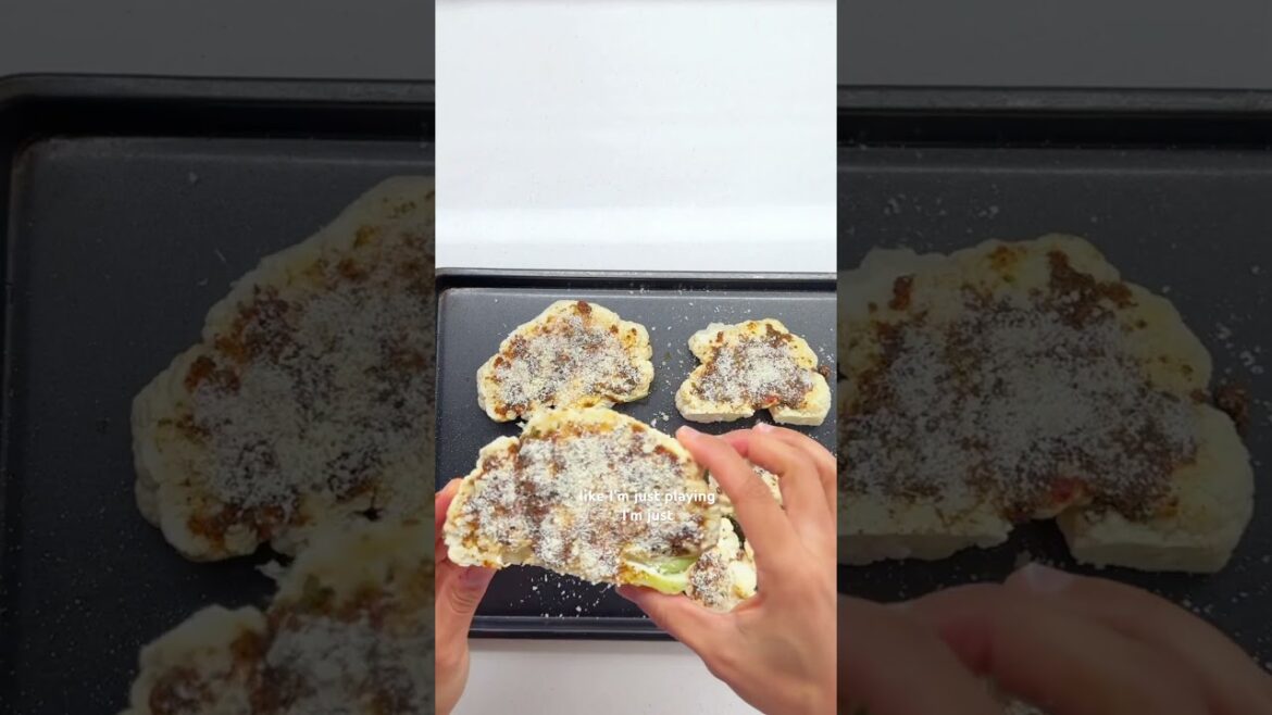 You’ll never eat cauliflower the same after this! #cauliflower #recipe #foodshorts #cooking #healthy