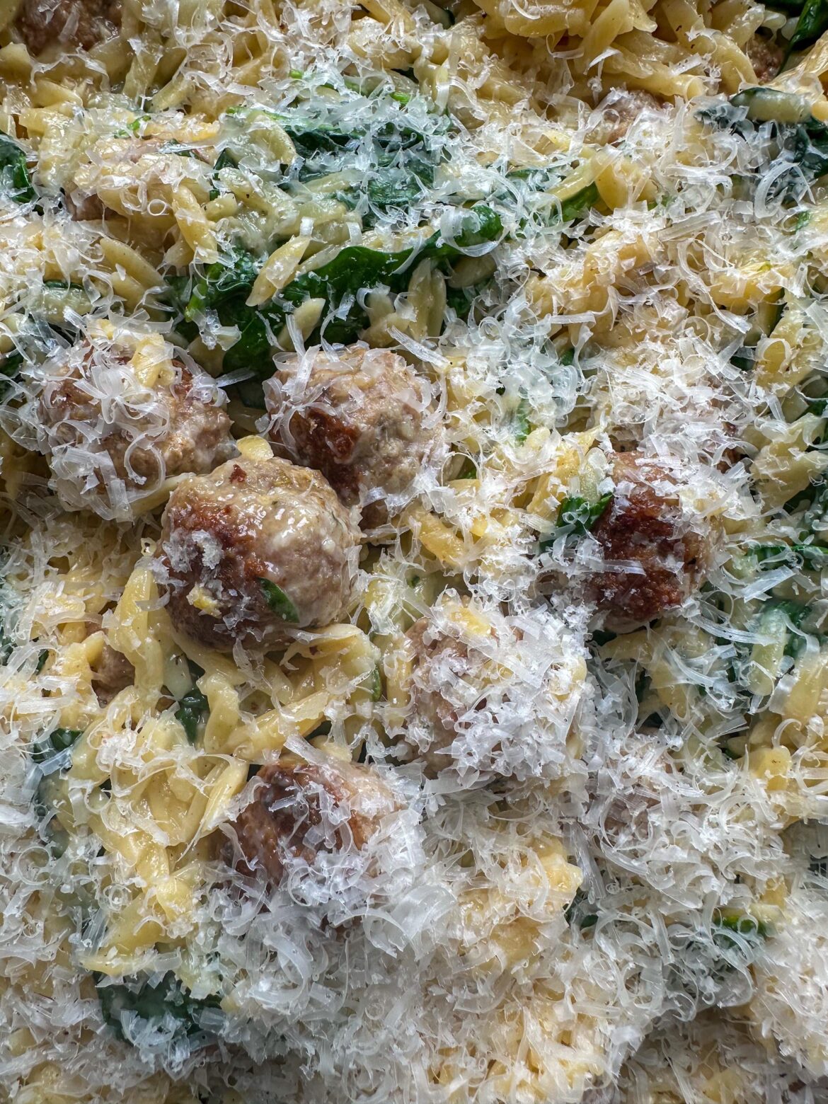 Creamy Italian Wedding Orzo