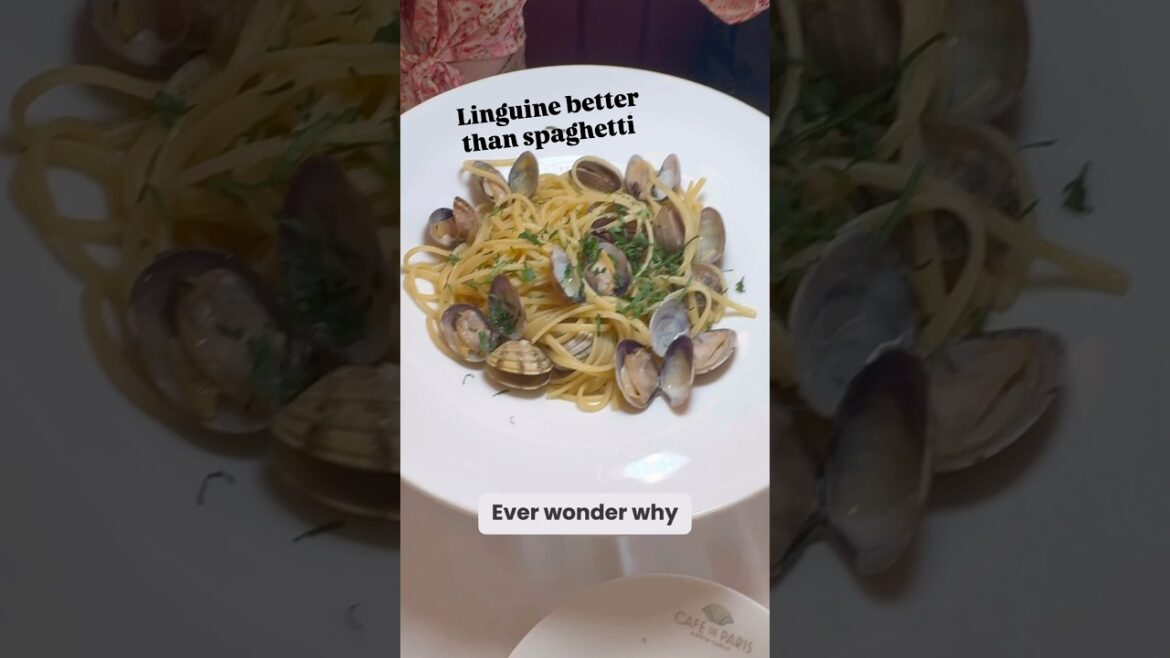 The Secret Reason Linguine Is Best For Clams!
